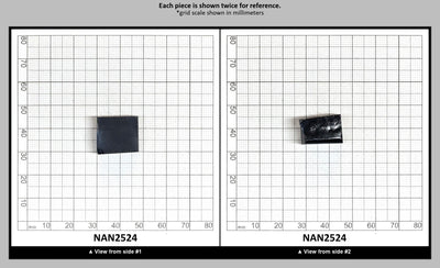 Nanosital Simulated Montana Sapphire Lab Created Faceting Rough for Gem Cutting - #49 - Various Sizes : NAN2524