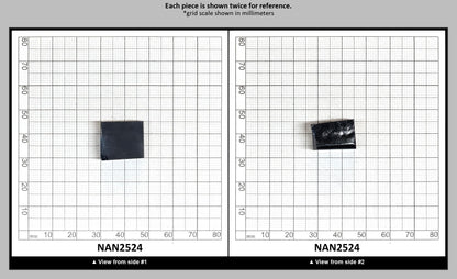 Nanosital Simulated Montana Sapphire Lab Created Faceting Rough for Gem Cutting - #49 - Various Sizes : NAN2524
