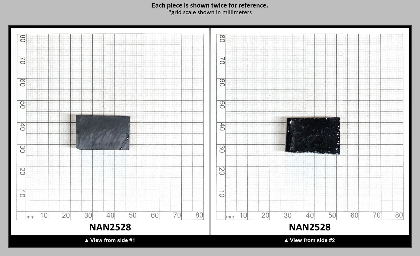 Nanosital Simulated Montana Sapphire Lab Created Faceting Rough for Gem Cutting - #49 - Various Sizes : NAN2528