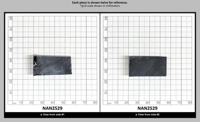 Nanosital Simulated Montana Sapphire Lab Created Faceting Rough for Gem Cutting - #49 - Various Sizes : NAN2529