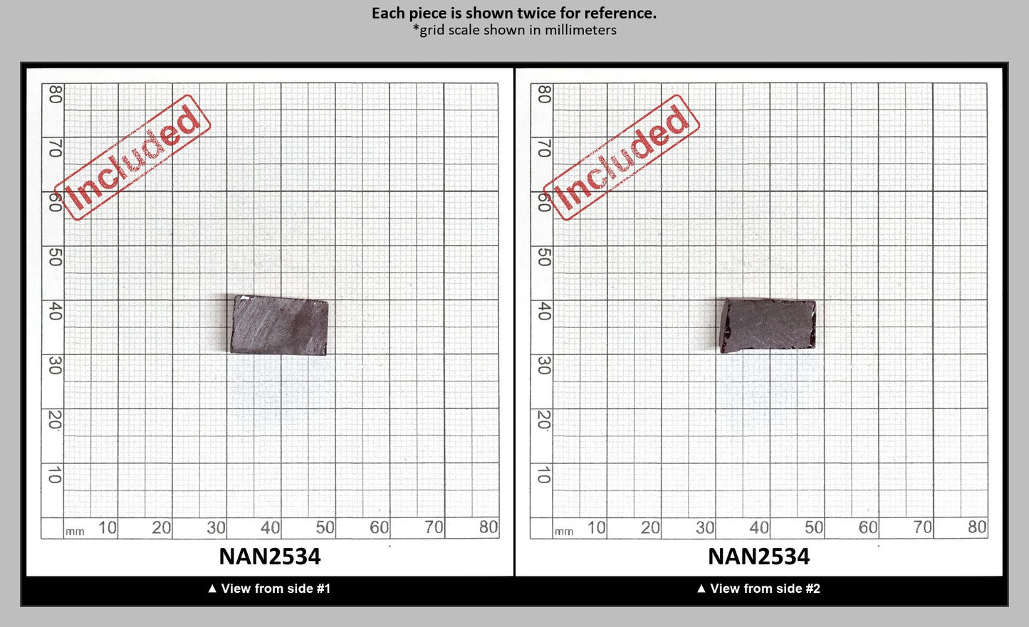 Nanosital Simulated Fuchsia Tourmaline (Included) Lab Created Faceting Rough for Gem Cutting - #Z-250 - Various Sizes : NAN2534
