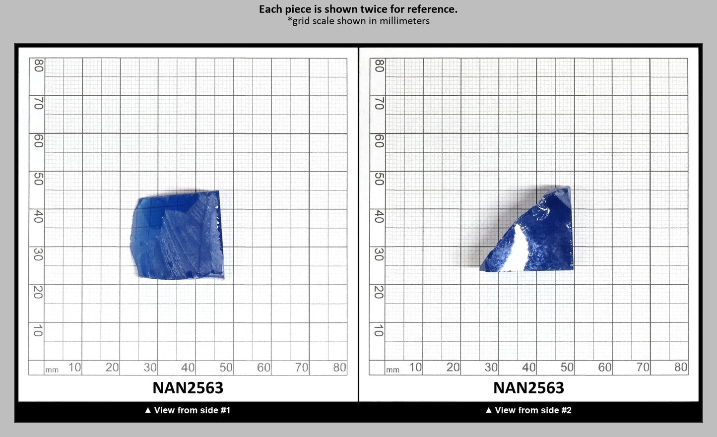 Nanosital Simulated Extra Swiss Topaz Lab Created Faceting Rough for Gem Cutting - #E-257 - Various Sizes : NAN2563