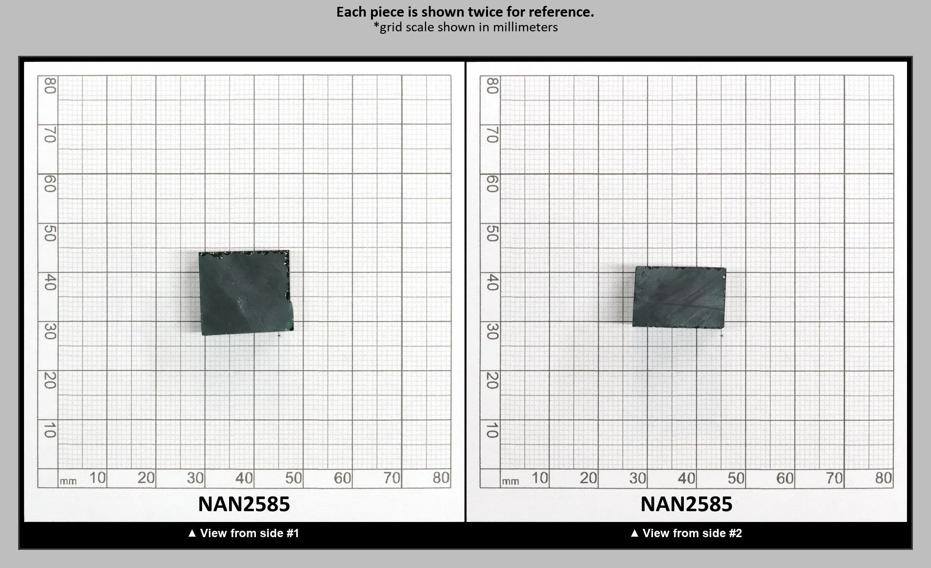 Nanosital Simulated Dark Emerald Lab Created Faceting Rough for Gem Cutting - #0/1 - Various Sizes : NAN2585