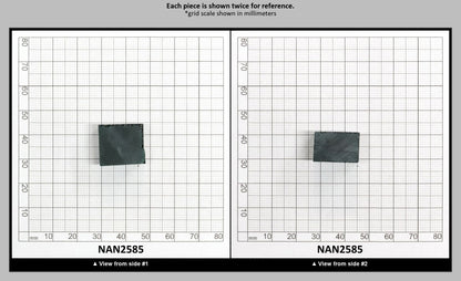 Nanosital Simulated Dark Emerald Lab Created Faceting Rough for Gem Cutting - #0/1 - Various Sizes : NAN2585