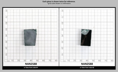 Nanosital Simulated Dark Emerald Lab Created Faceting Rough for Gem Cutting - #0/1 - Various Sizes : NAN2588
