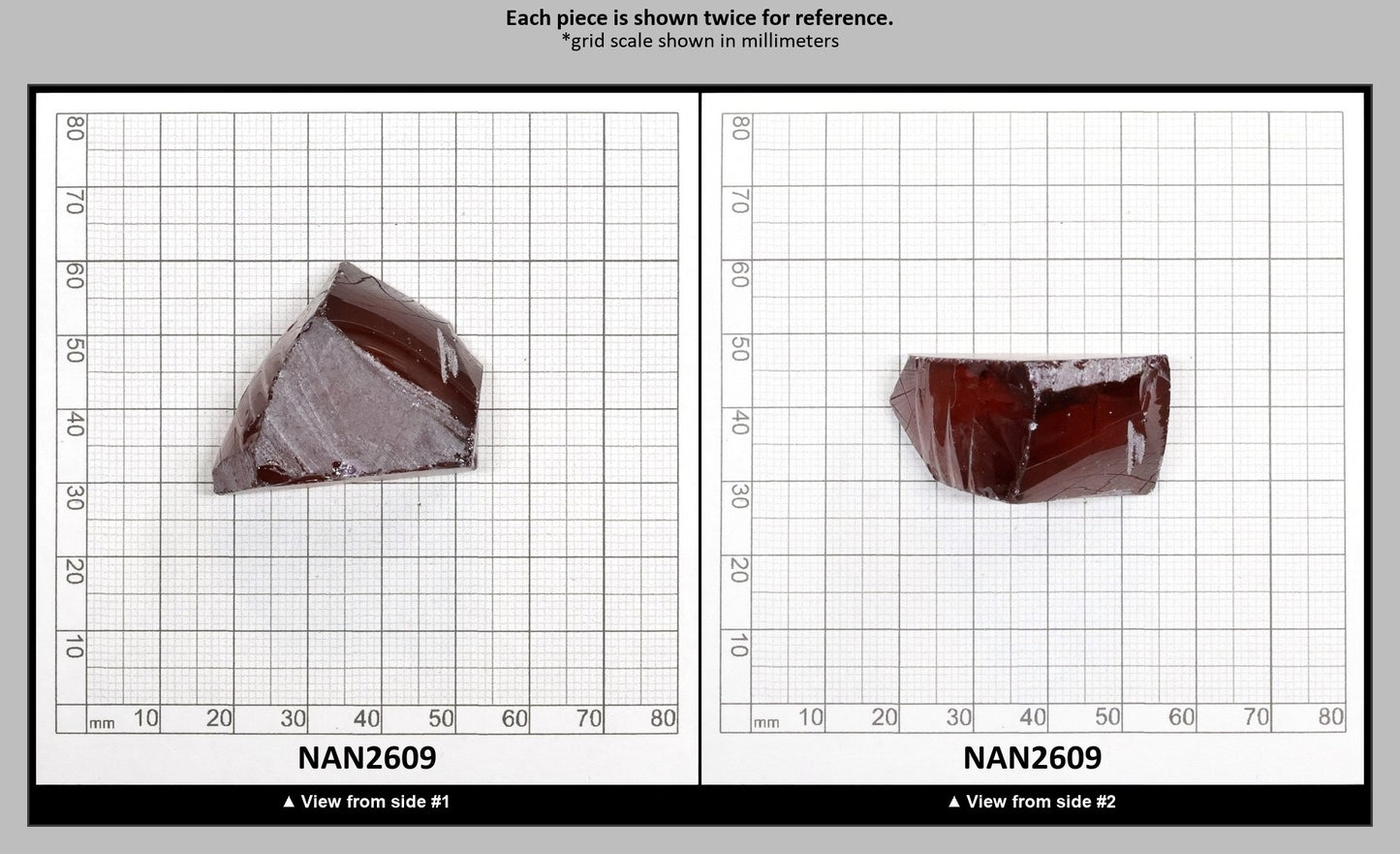 Nanosital Simulated Marsala Color Changing Lab Created Faceting Rough for Gem Cutting - #5 - Various Sizes : NAN2609