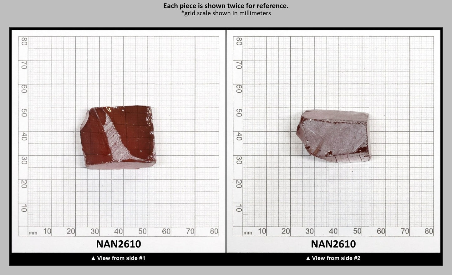 Nanosital Simulated Color Changing Lab Created Faceting Rough for Gem Cutting - #69 - Various Sizes : NAN2610