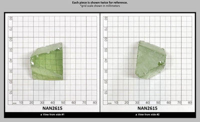 Nanosital Simulated Green Beryl Lab Created Faceting Rough for Gem Cutting - #18- Various Sizes : NAN2615