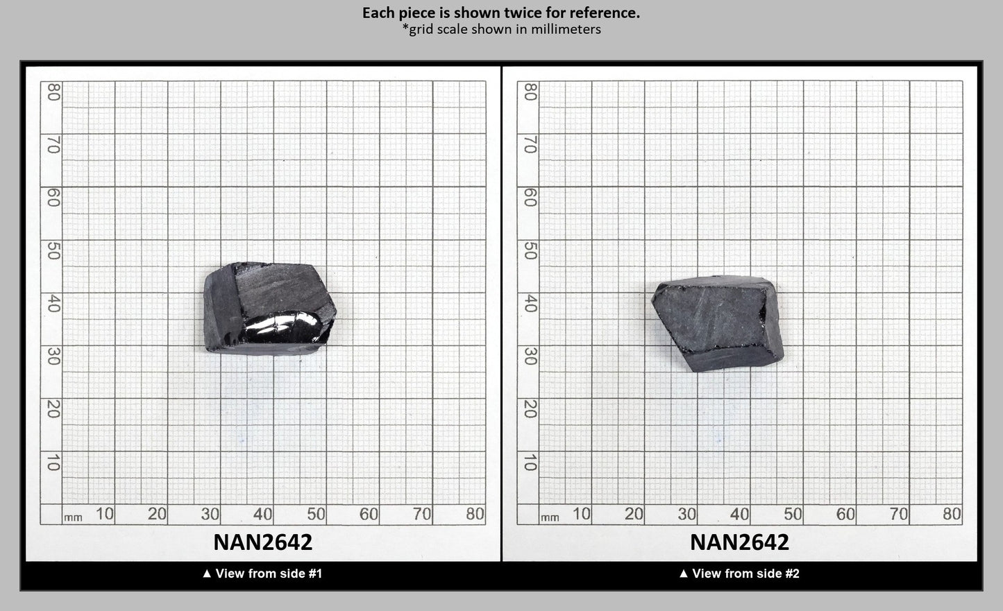 Nanosital Simulated Dark Blue Sapphire Lab Created Faceting Rough for Gem Cutting - #30 - Various Sizes : NAN2642