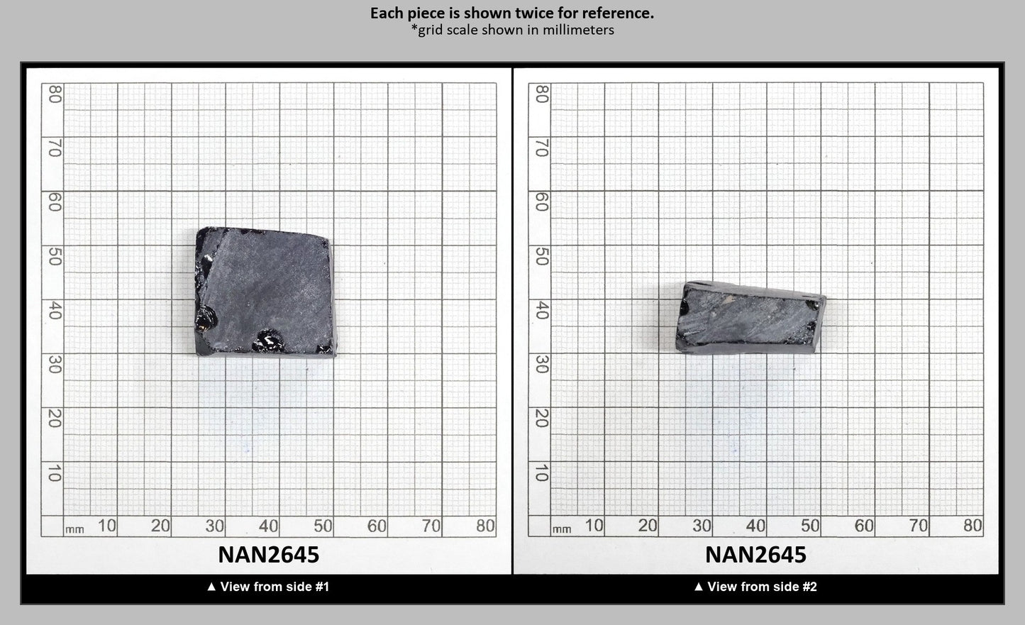 Nanosital Simulated Dark Blue Sapphire Lab Created Faceting Rough for Gem Cutting - #30 - Various Sizes : NAN2645