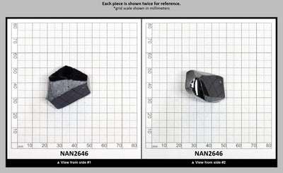 Nanosital Simulated Dark Blue Sapphire Lab Created Faceting Rough for Gem Cutting - #30 - Various Sizes : NAN2646