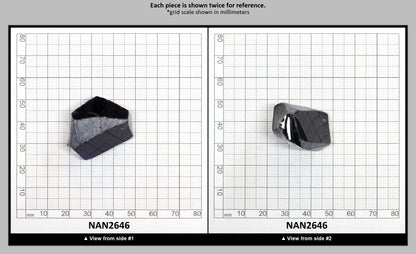 Nanosital Simulated Dark Blue Sapphire Lab Created Faceting Rough for Gem Cutting - #30 - Various Sizes : NAN2646