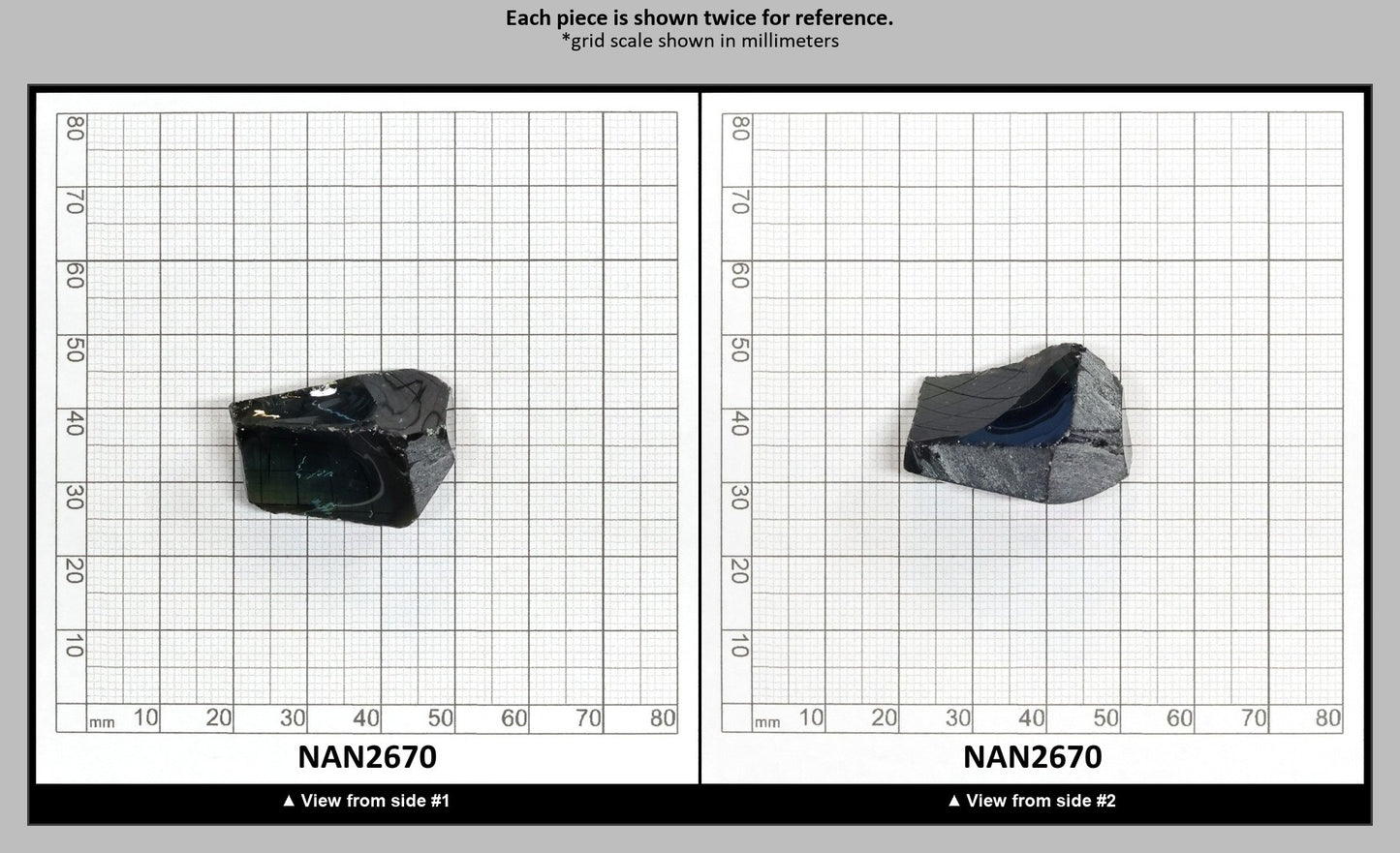 Nanosital Simulated Color Changing Lab Created Faceting Rough for Gem Cutting - #A-2869 - Various Sizes : NAN2670