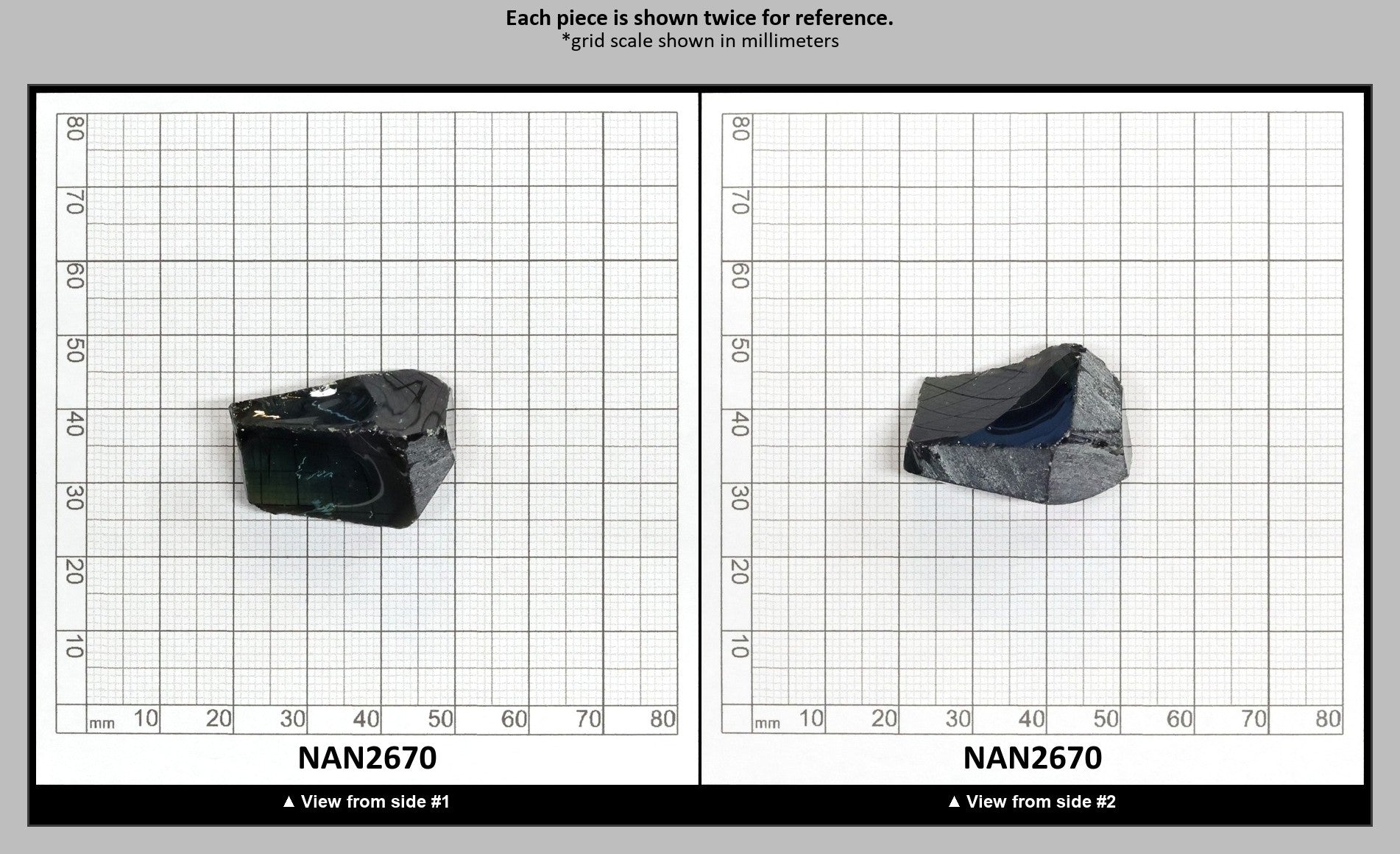 Nanosital Simulated Color Changing Lab Created Faceting Rough for Gem Cutting - #A-2869 - Various Sizes : NAN2670