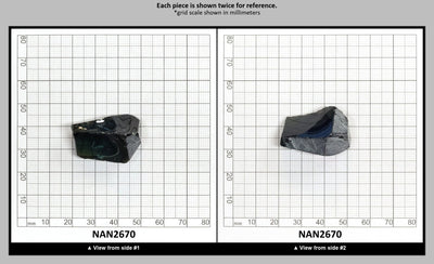 Nanosital Simulated Color Changing Lab Created Faceting Rough for Gem Cutting - #A-2869 - Various Sizes : NAN2670