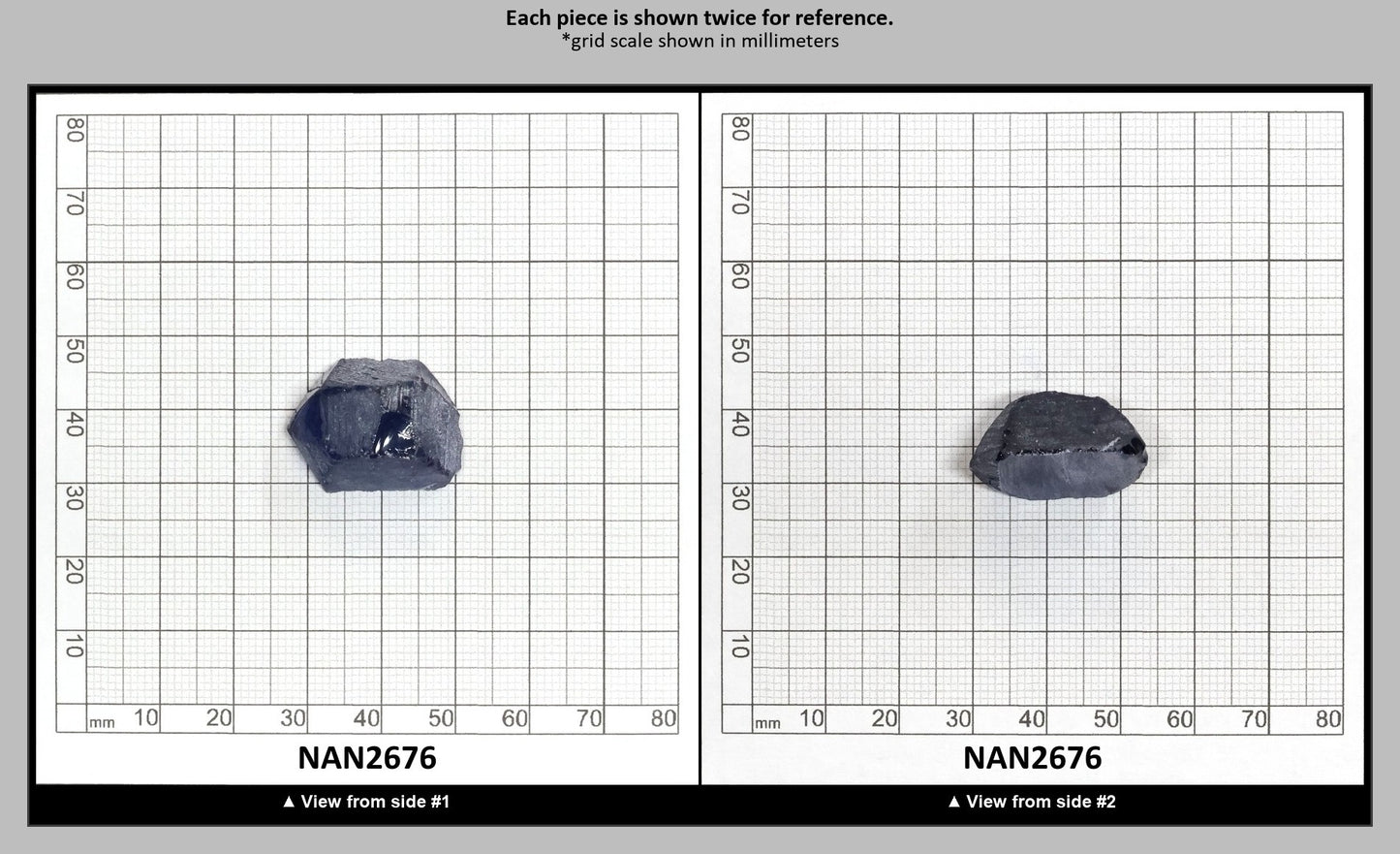 Nanosital Simulated Color Changing Lab Created Faceting Rough for Gem Cutting - #E-211 - Various Sizes : NAN2676