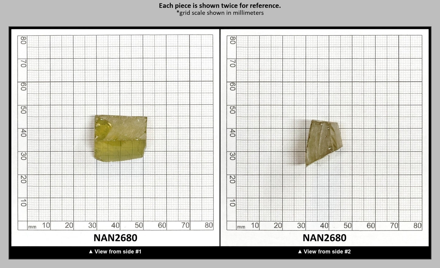 Nanosital Simulated Color Changing Lab Created Faceting Rough for Gem Cutting - #139 - Various Sizes : NAN2680