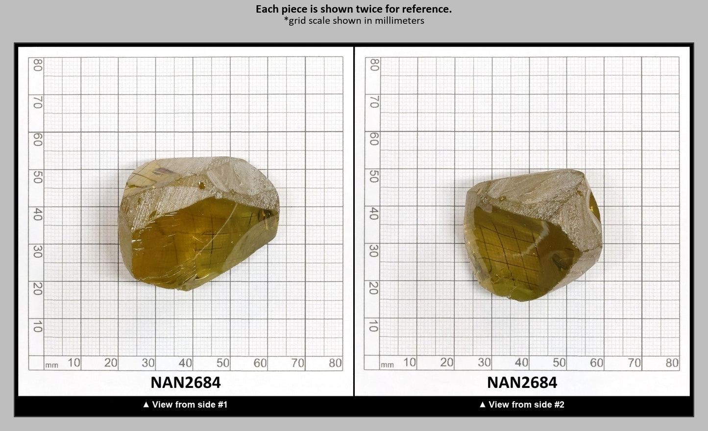 Nanosital Simulated Color Changing Lab Created Faceting Rough for Gem Cutting - #139 - Various Sizes : NAN2684