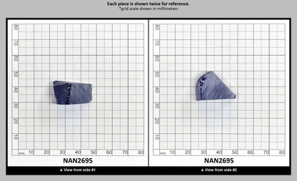 UV Reactive Nanosital #A-8002 Lab Created Faceting Rough for Gem Cutting - Various Sizes : NAN2695