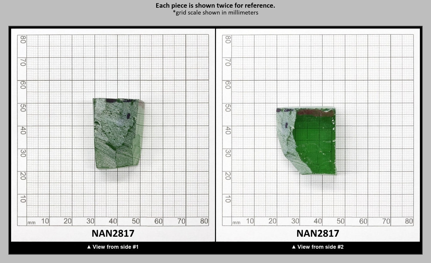 Nanosital Simulated Peridot Lab Created Faceting Rough for Gem Cutting - #172 - Various Sizes : NAN2817