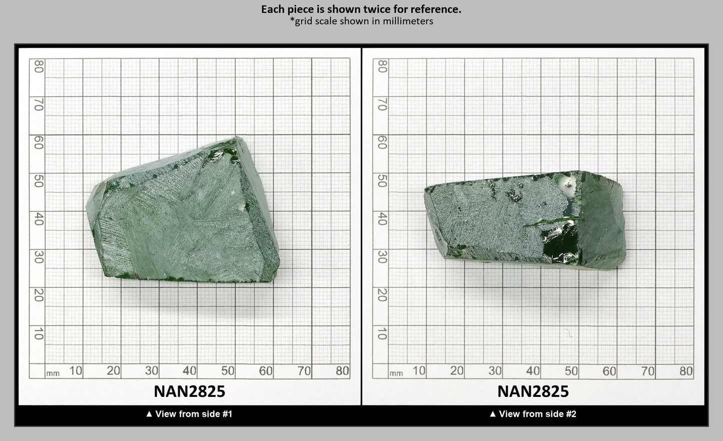 Nanosital Simulated Peridot Lab Created Faceting Rough for Gem Cutting - #172 - Various Sizes : NAN2825