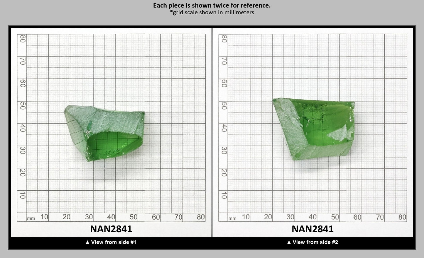 Nanosital Simulated Color Changing Lab Created Faceting Rough for Gem Cutting - #205 - Various Sizes : NAN2841