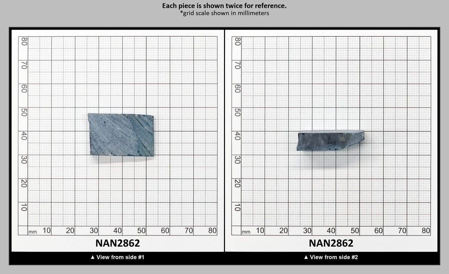Nanosital Simulated Medium London Blue Topaz Lab Created Faceting Rough for Gem Cutting - #46 - Various Sizes : NAN2862