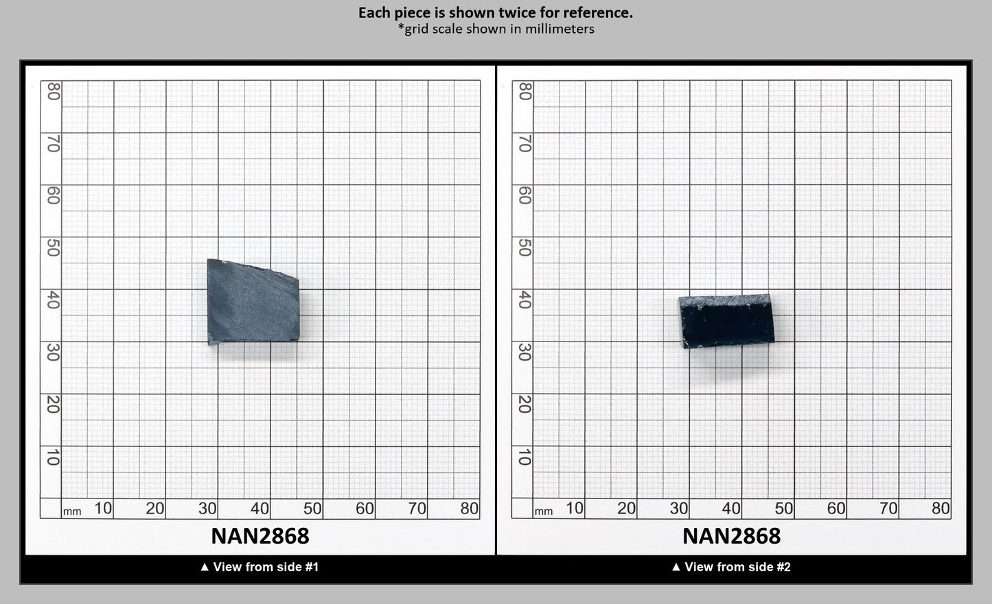 Nanosital Simulated Medium London Blue Topaz Lab Created Faceting Rough for Gem Cutting - #46 - Various Sizes : NAN2868