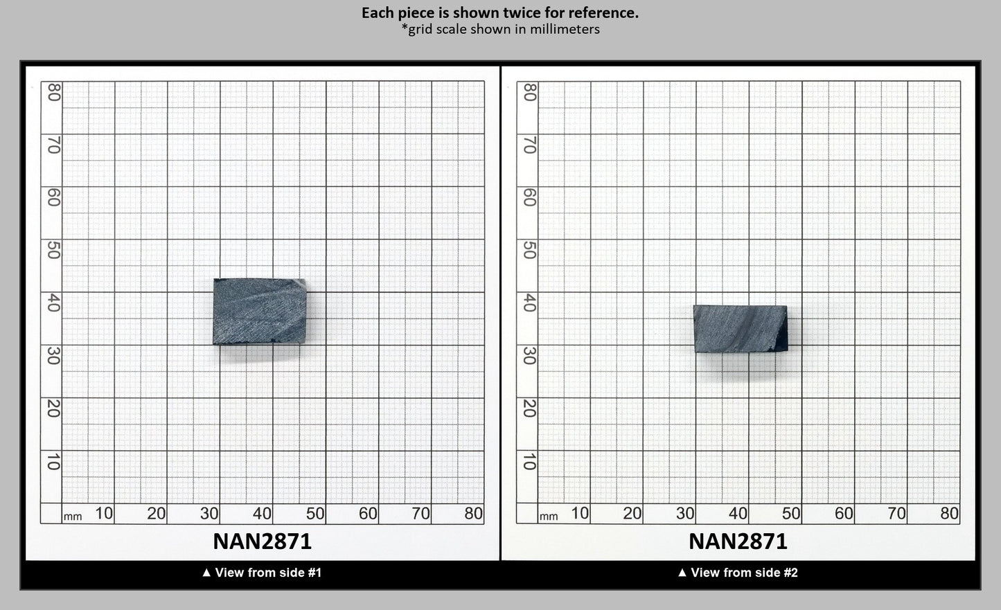 Nanosital Simulated Medium London Blue Topaz Lab Created Faceting Rough for Gem Cutting - #46 - Various Sizes : NAN2871