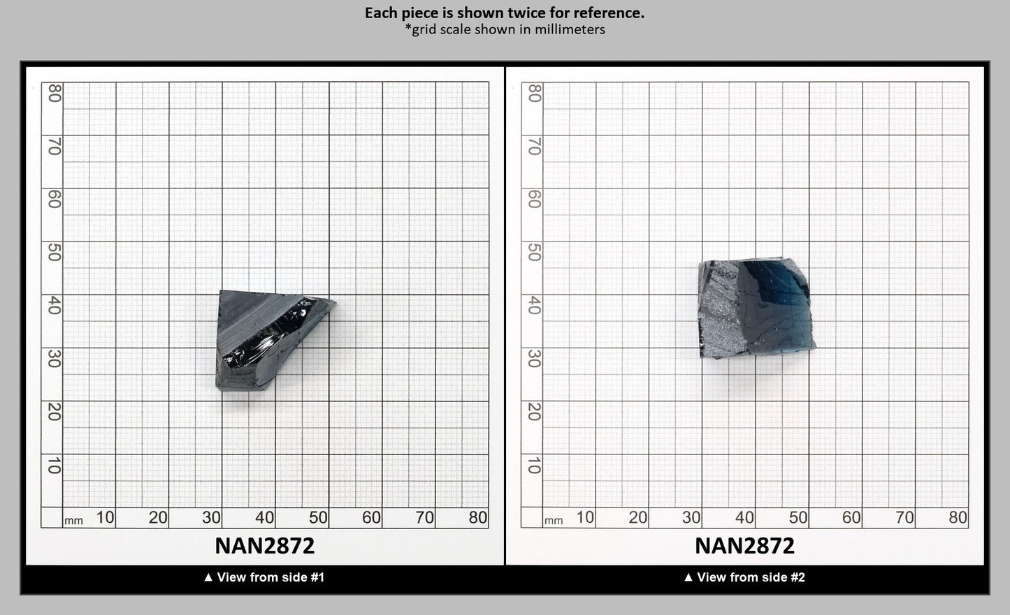 Nanosital Simulated Medium London Blue Topaz Lab Created Faceting Rough for Gem Cutting - #46 - Various Sizes : NAN2872