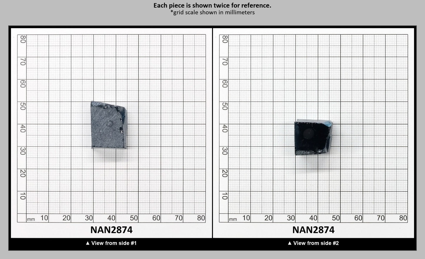 Nanosital Simulated Medium London Blue Topaz Lab Created Faceting Rough for Gem Cutting - #46 - Various Sizes : NAN2874