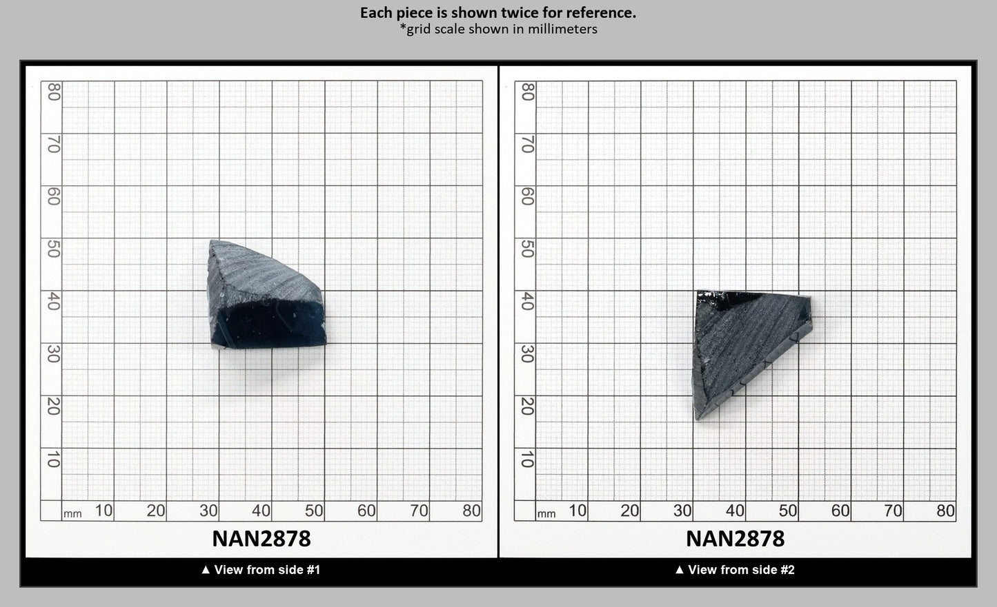 Nanosital Simulated Medium London Blue Topaz Lab Created Faceting Rough for Gem Cutting - #46 - Various Sizes : NAN2878