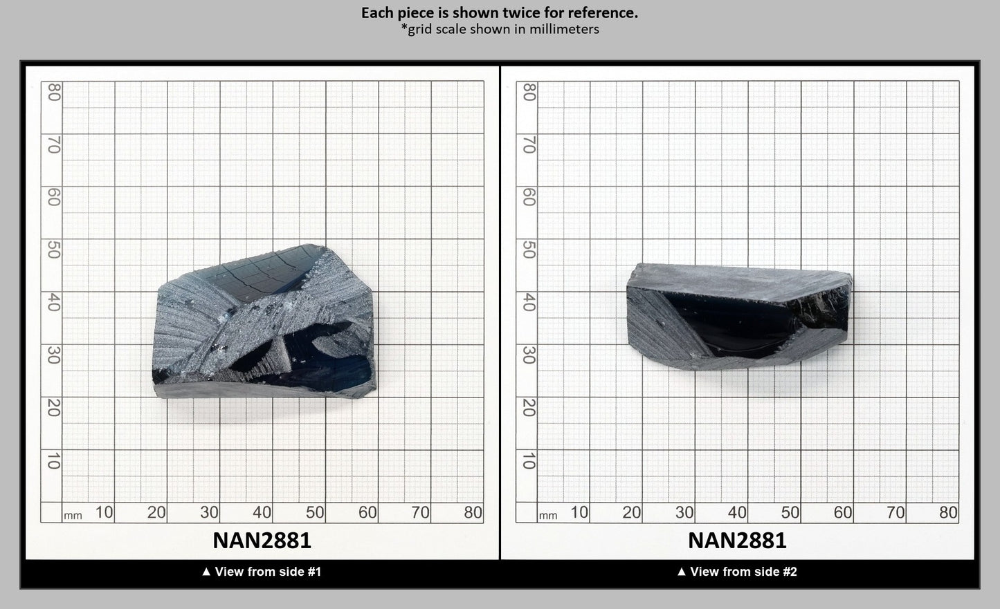 Nanosital Simulated Medium London Blue Topaz Lab Created Faceting Rough for Gem Cutting - #46 - Various Sizes : NAN2881