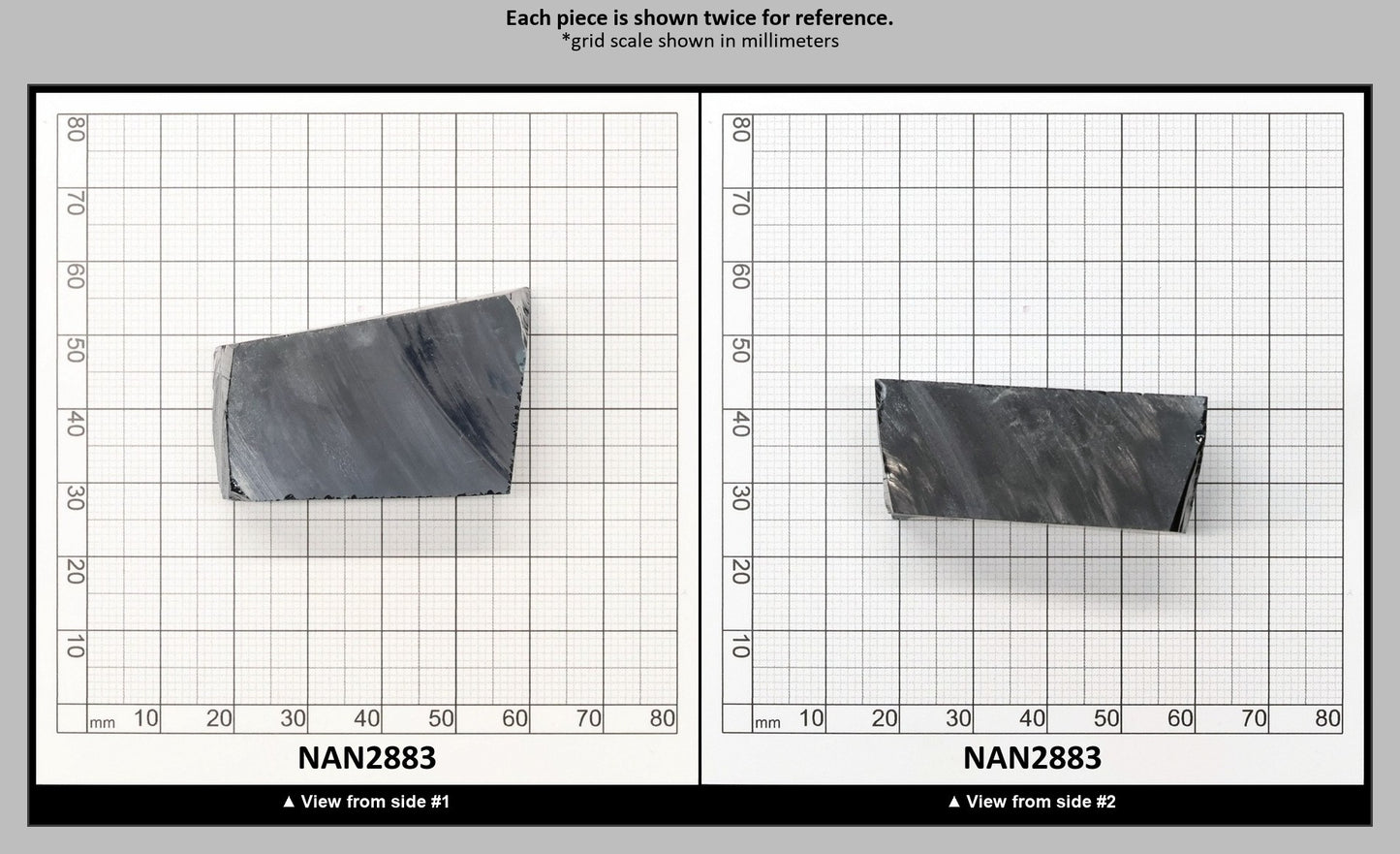 Nanosital Simulated Medium London Blue Topaz Lab Created Faceting Rough for Gem Cutting - #46 - Various Sizes : NAN2883