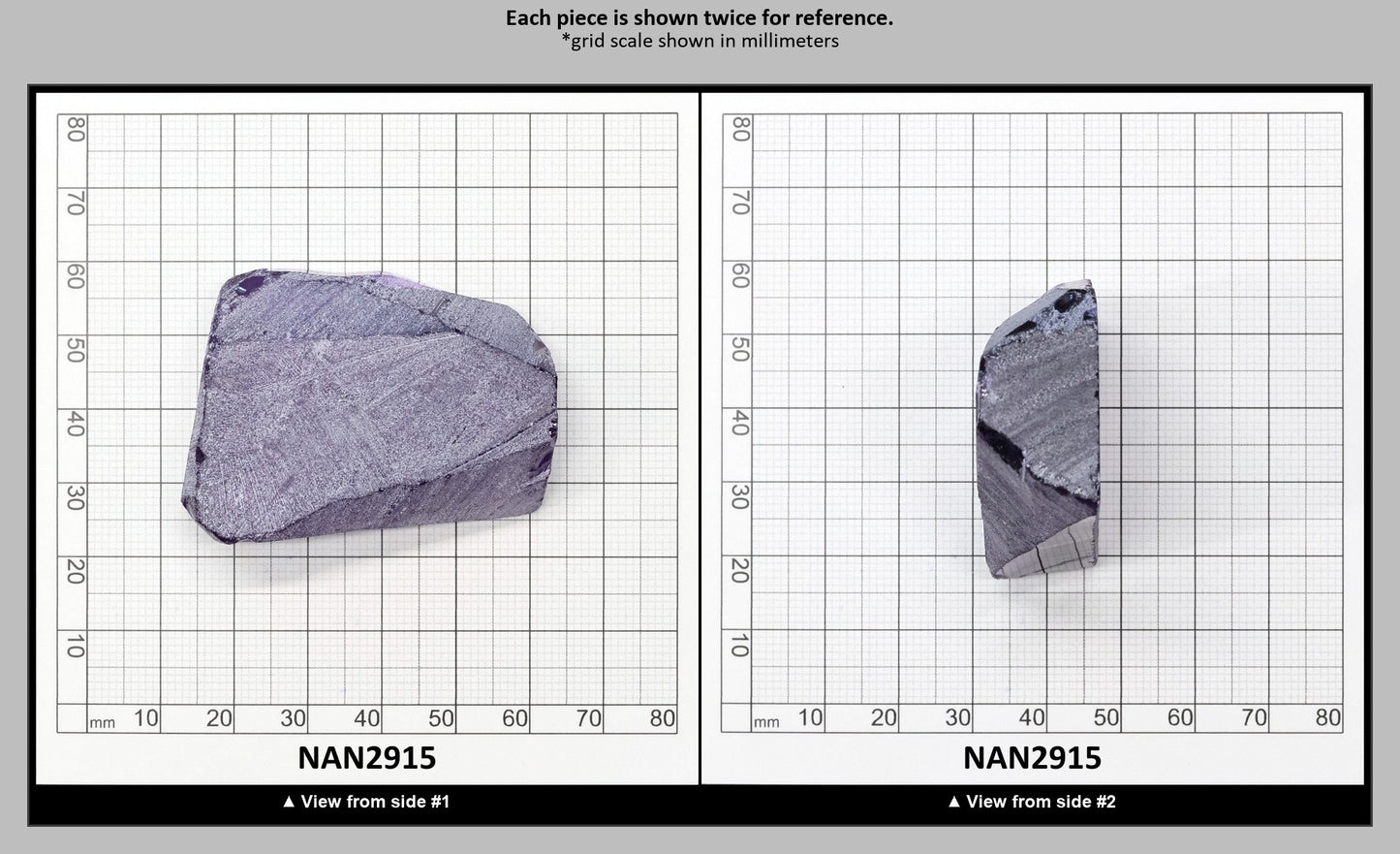 Nanosital Simulated Medium Amethyst  Lab Created Faceting Rough for Gem Cutting - #A-2299 - Various Sizes : NAN2915