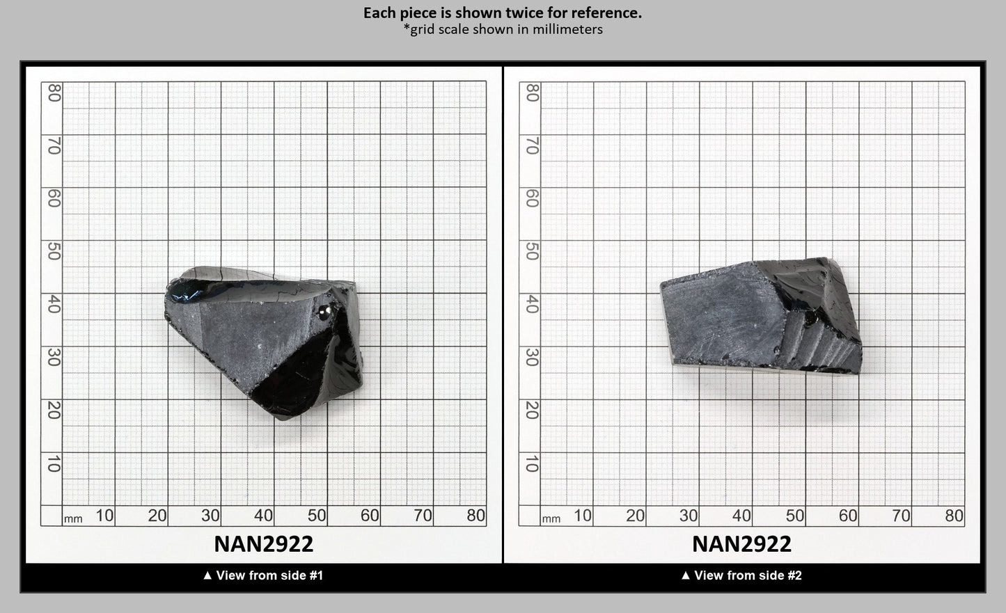 Nanosital Simulated Smoky Quartz Lab Created Faceting Rough for Gem Cutting - #A-4235 - Various Sizes : NAN2922