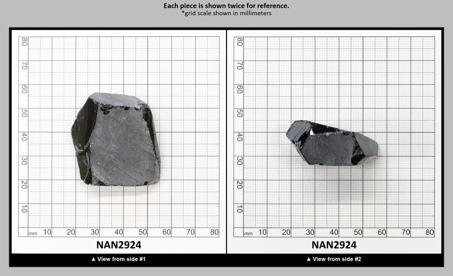 Nanosital Simulated Smoky Quartz Lab Created Faceting Rough for Gem Cutting - #A-4235 - Various Sizes : NAN2924