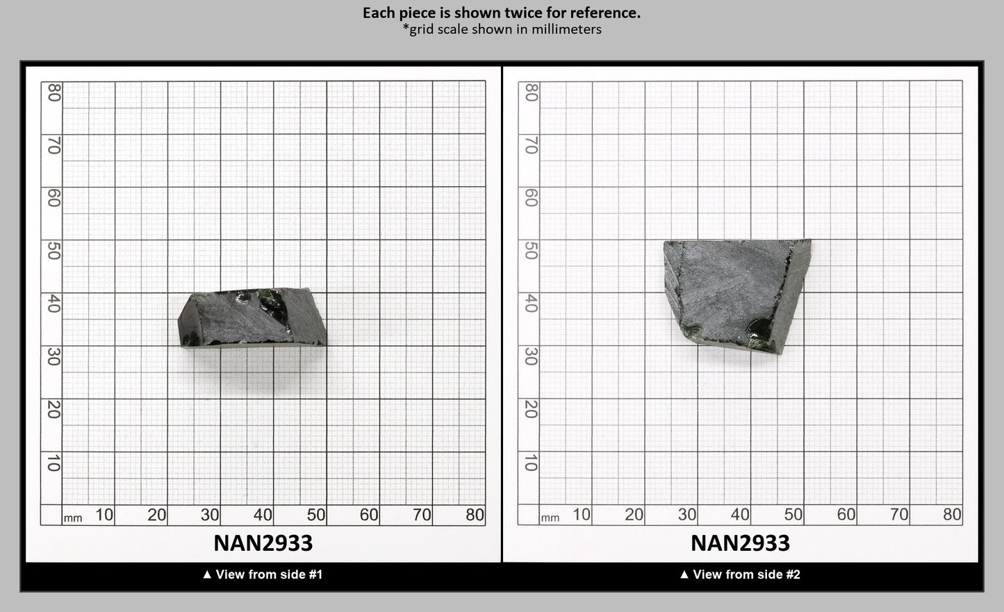 Nanosital Simulated Chrome Diopside Lab Created Faceting Rough for Gem Cutting - #A-450 - Various Sizes : NAN2933