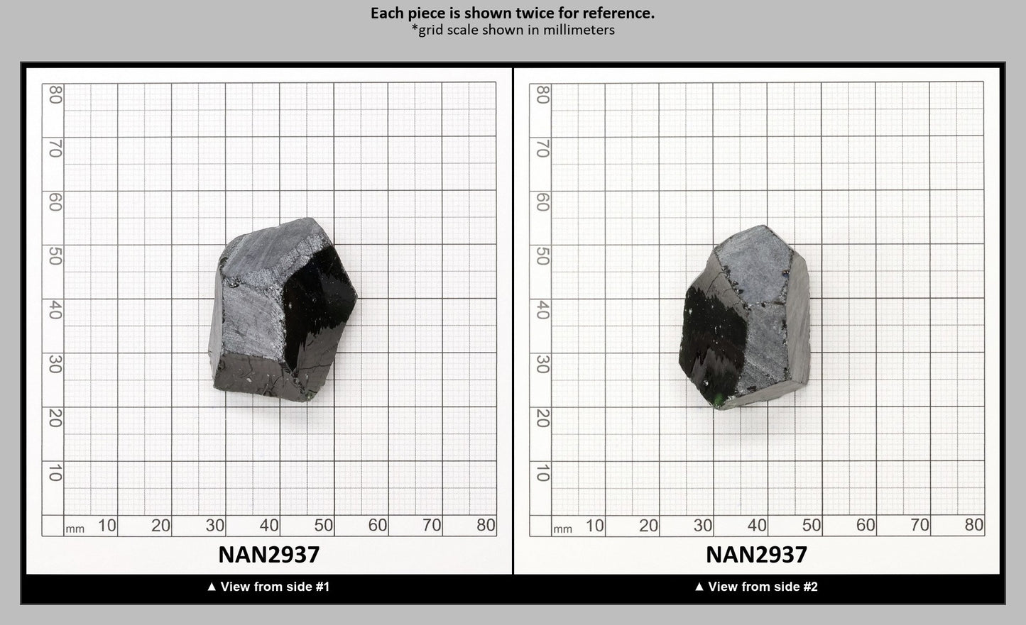 Nanosital Simulated Chrome Diopside Lab Created Faceting Rough for Gem Cutting - #A-450 - Various Sizes : NAN2937