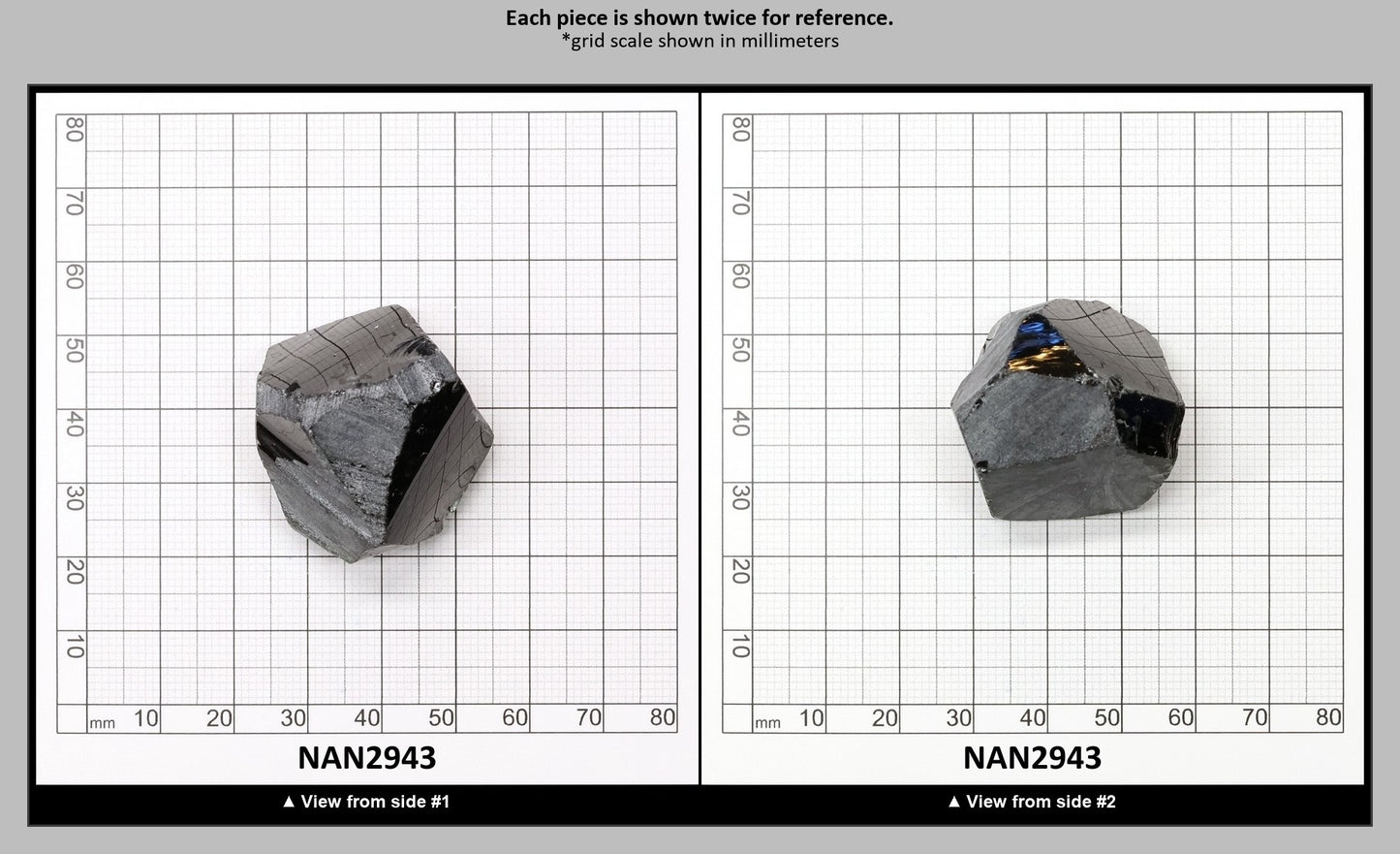 Nanosital Simulated Chrome Diopside Lab Created Faceting Rough for Gem Cutting - #A-450 - Various Sizes : NAN2943