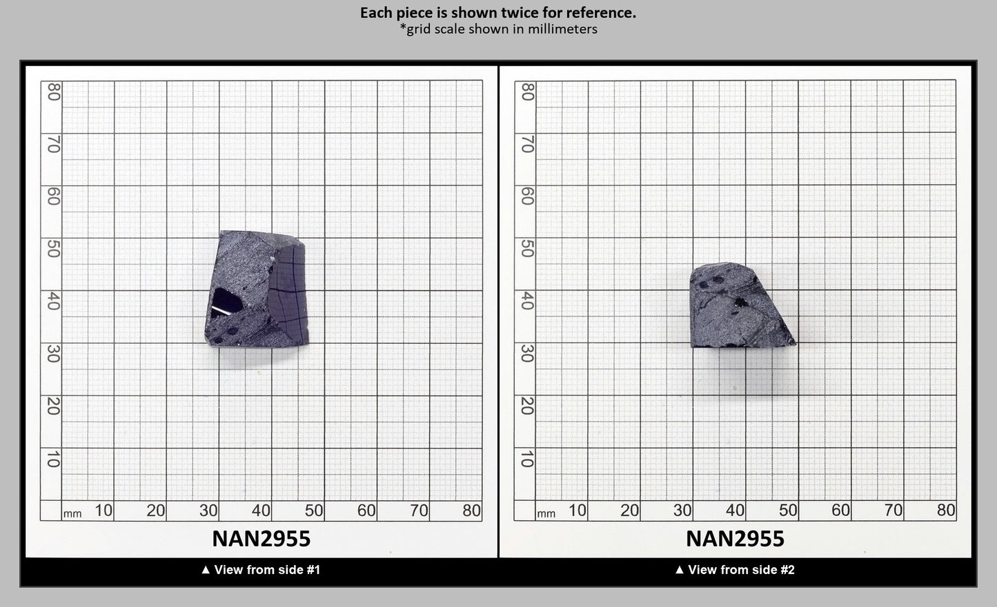 Nanosital Simulated Medium Blue Sapphire Lab Created Faceting Rough for Gem Cutting - #A-597 - Various Sizes : NAN2955