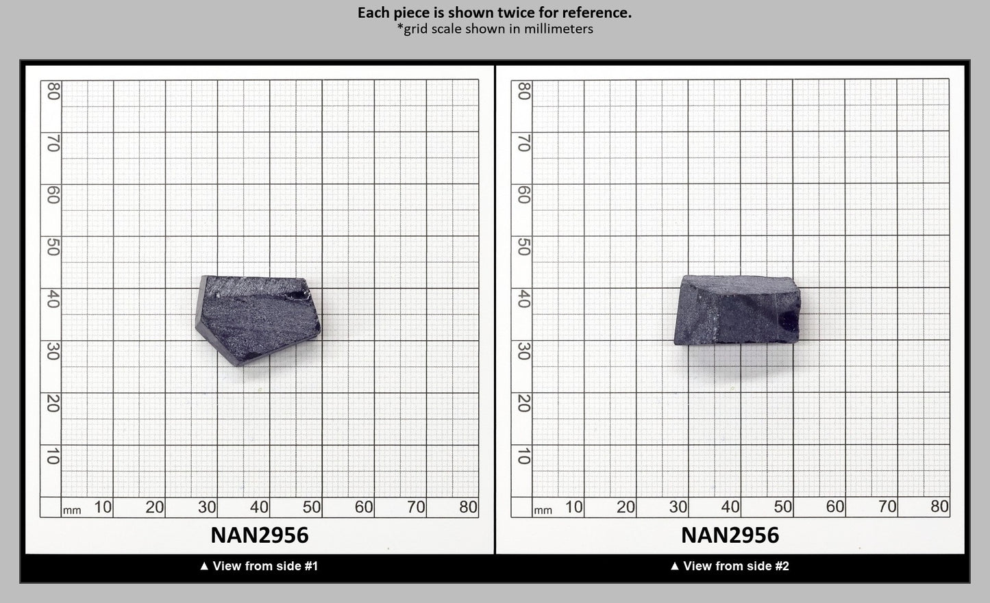Nanosital Simulated Medium Blue Sapphire Lab Created Faceting Rough for Gem Cutting - #A-597 - Various Sizes : NAN2956
