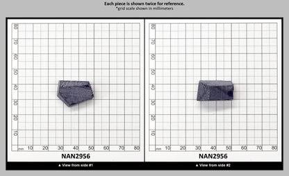 Nanosital Simulated Medium Blue Sapphire Lab Created Faceting Rough for Gem Cutting - #A-597 - Various Sizes : NAN2956