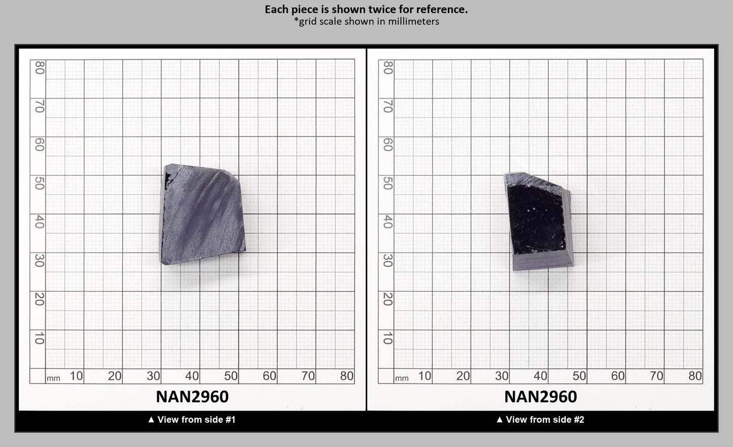 Nanosital Simulated Medium Blue Sapphire Lab Created Faceting Rough for Gem Cutting - #A-597 - Various Sizes : NAN2960