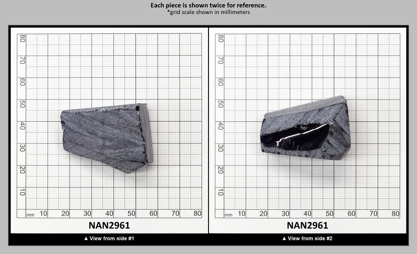 Nanosital Simulated Medium Blue Sapphire Lab Created Faceting Rough for Gem Cutting - #A-597 - Various Sizes : NAN2961