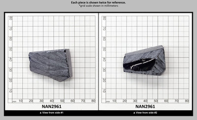 Nanosital Simulated Medium Blue Sapphire Lab Created Faceting Rough for Gem Cutting - #A-597 - Various Sizes : NAN2961