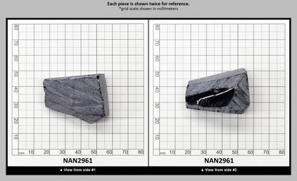 Nanosital Simulated Medium Blue Sapphire Lab Created Faceting Rough for Gem Cutting - #A-597 - Various Sizes : NAN2961