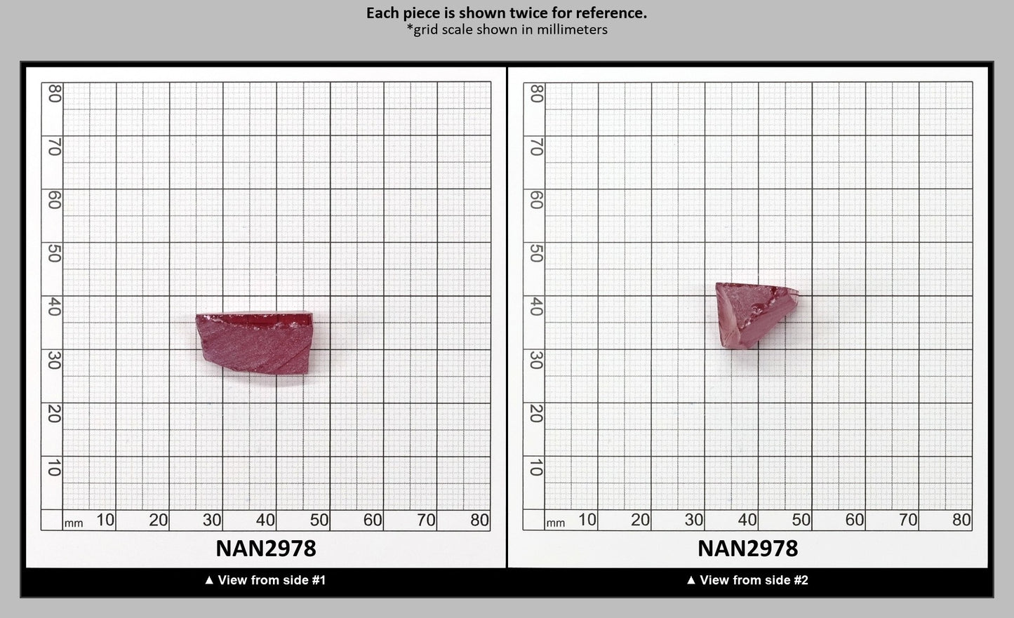 Nanosital Simulated Hot Pink Tourmaline Lab Created Faceting Rough for Gem Cutting - #A-9095 - Various Sizes : NAN2978