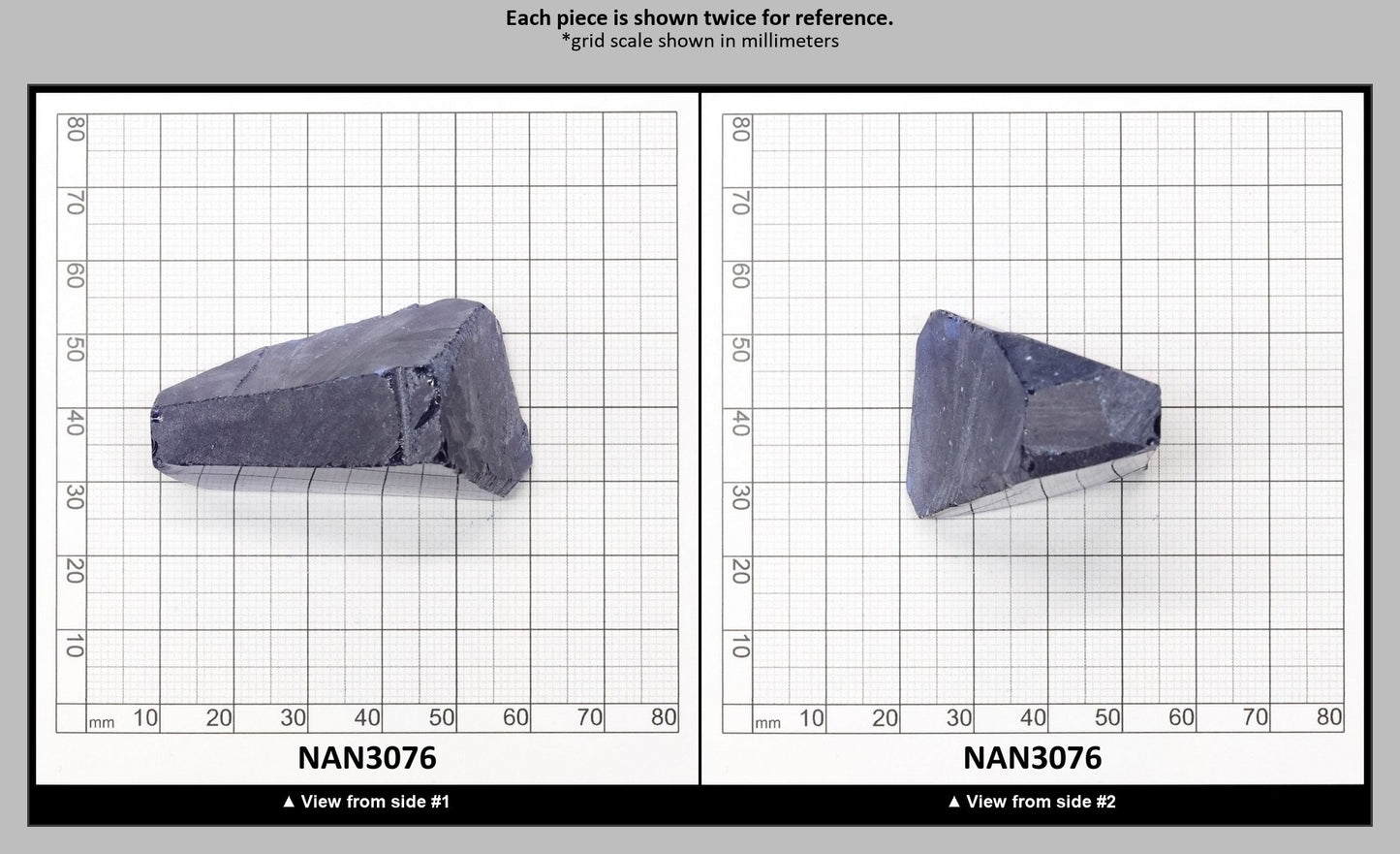 UV Reactive Nanosital #E-459 Lab Created Faceting Rough for Gem Cutting - Various Sizes : NAN3076