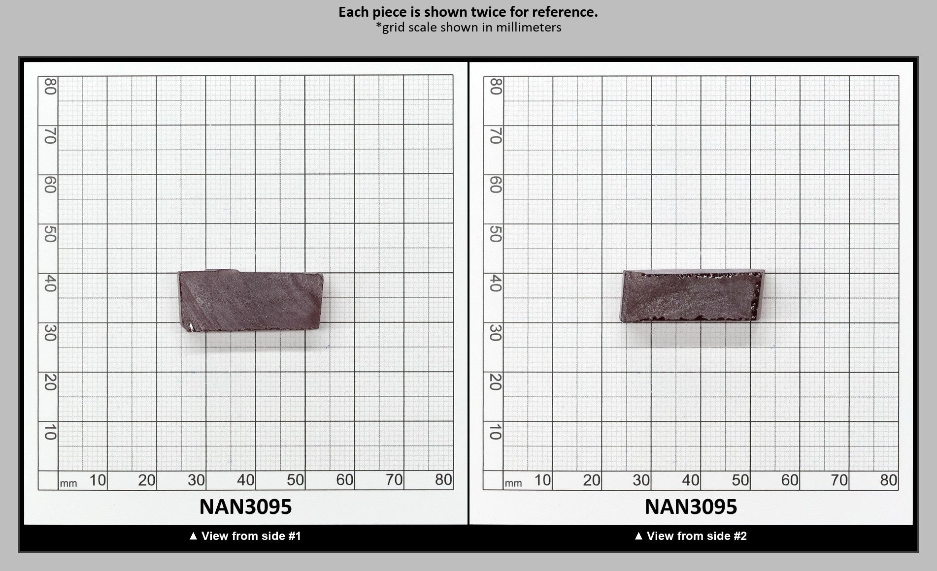 Nanosital Simulated Dark Padparadscha Sapphire Lab Created Faceting Rough for Gem Cutting - #E-481 - Various Sizes : NAN3095